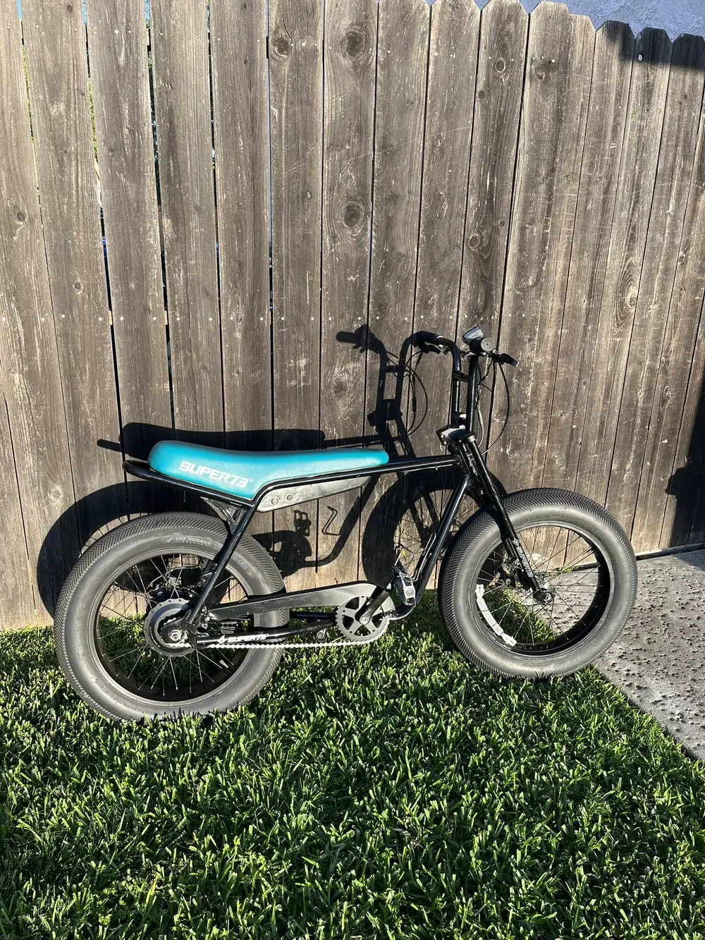 Orange mountain bike tune-up
